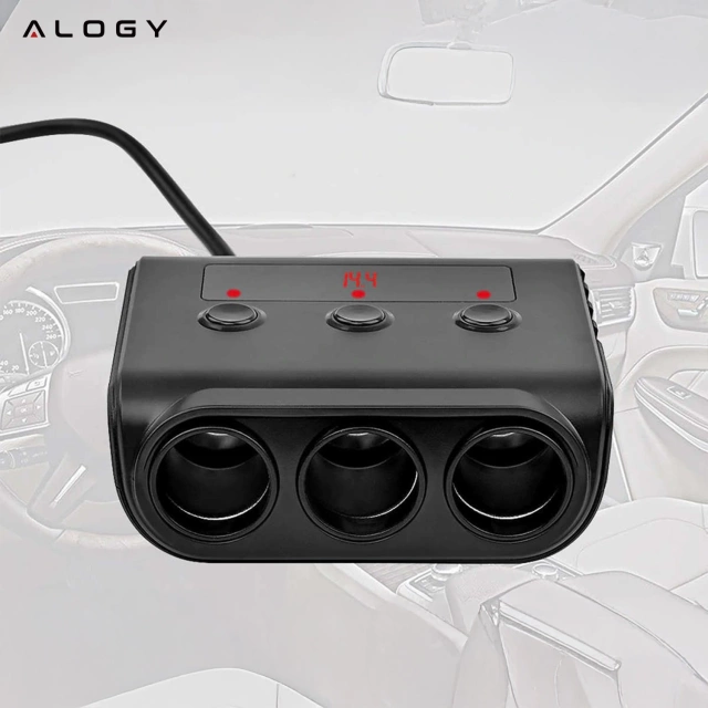 Alogy HUB Autoadapter Splitter für 12V-24V Zigarettenanzünder