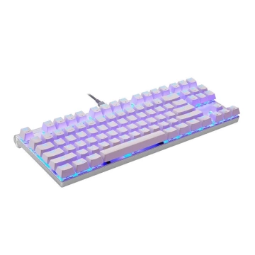 Mechanická klávesnica Motospeed CK101 RGB (biela)