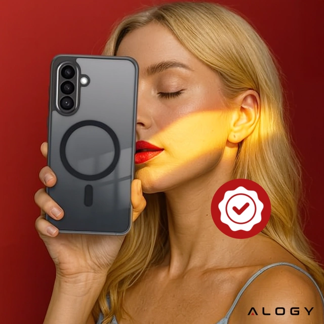 Чохол для Apple iPhone 16 Pro Max Alogy Anti-Shock Hybrid Case for MagSafe Transparent