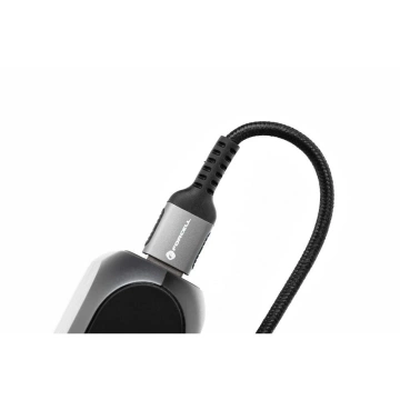 USB-A-auf-Lightning-Kabel 12 W 2 m Nylon Forcell Aluminium Weiß
