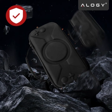 Handyhülle Wasserdichtes Gehäuse Alogy universal IPX8 bis 6,5 Schwarz