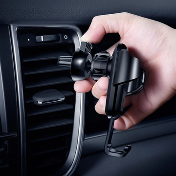 Baseus gravitational car phone holder Black