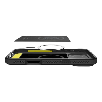 Etui do iPhone 17 Pro Spigen Rugged Armor Mag MagSafe Matte Black