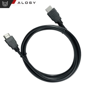 Kabel HDMI 1.4 Algorithm High Speed ​​Ethernet 4K 30Hz 1,5 m černý