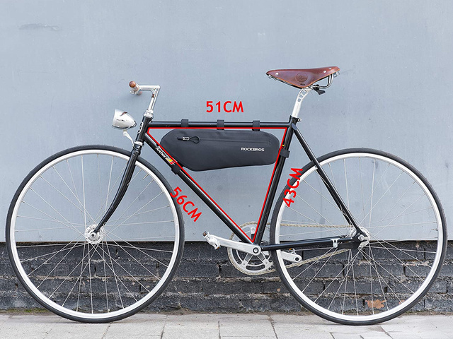 Taška na bicykel pod rám RockBros AS-018 Black