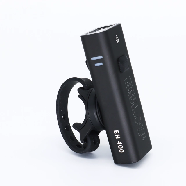 Svetlo na bicykel Predné LED predné svetlo Osvetlenie na bicykel Vodotesné IPX5 Alogy P12 Bike Light Black