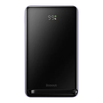 Power Bank Baseus Magnetic 10000mAh 20W (fialová)