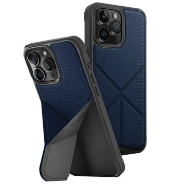 Etui UNIQ Transforma для iPhone 15 Pro Max 6.7" Magclick Charging niebieski/electric blue