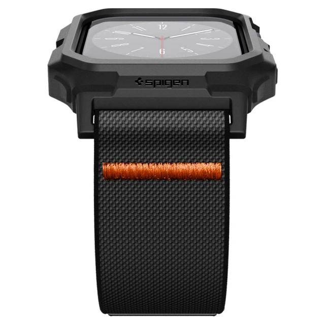 Pasek Spigen Lite Fit „Pro“ Apple Watch 10 46 mm Mattschwarz