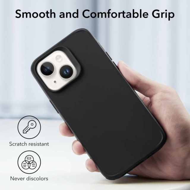 Esr ch halolock magsafe iphone 14 plus čierny