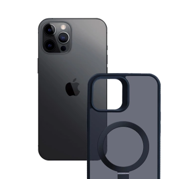 Чохол Apple iPhone 12 Pro Max - 3mk Smoke Case Mag