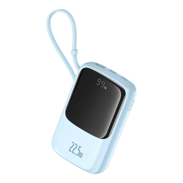 Powerbank Baseus Qpow Pro+ 22.5W 10000mAh USB-C Niebieski