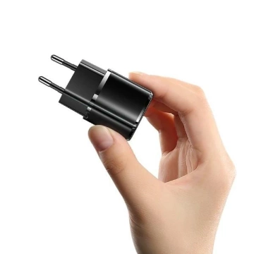 USAMS Wandladegerät 1x USB-C T36 mini 20W (nur Kopf) PD3.0 Fast Charging weiß/weiß CC124TC02 (US-CC124)