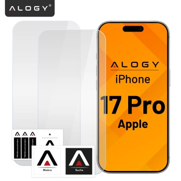 Pouzdro pro Apple iPhone 16 Pro Max Alogy MagSafe Hybrid Matte Case Matte Cover with Lens Protection Black