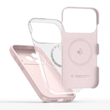 Etui do iPhone 17 Pro Tech-Protect Silicone MagSafe Różowe