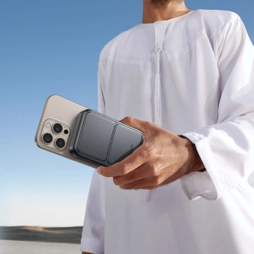 Powerbanka Joyroom JR-PBM11 10000mAh 22,5W Qi2 MagSafe so stojanom – čierna