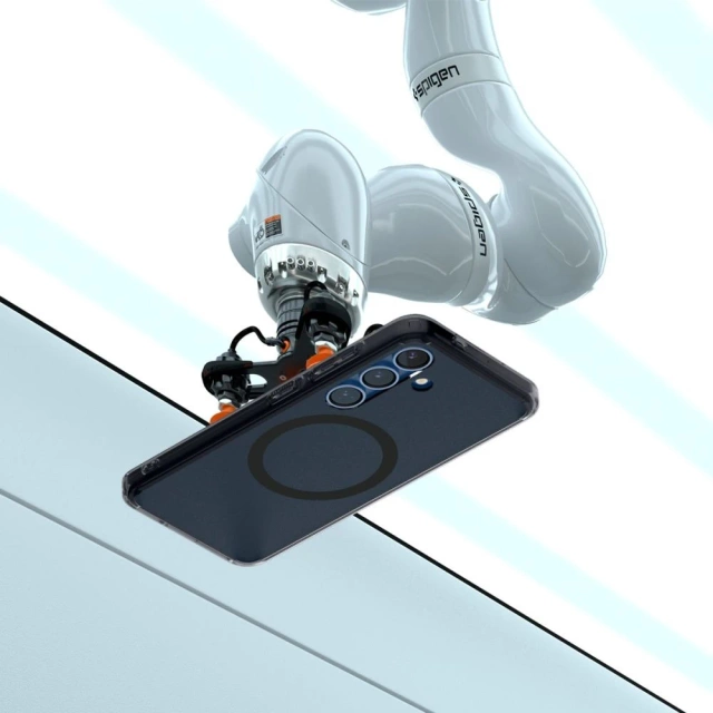 Puzdro Spigen Ultra Hybrid MagSafe pre Samsung Galaxy S25, čierne