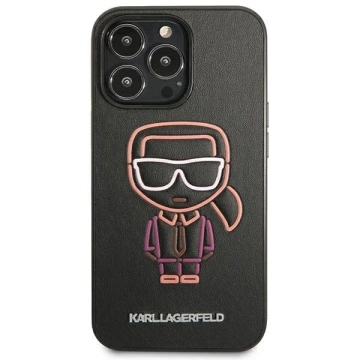 Etui Karl Lagerfeld KLHCP13XTUOK für iPhone 13 Pro Max 6,7" Hardcase Karl Ikonik Outline