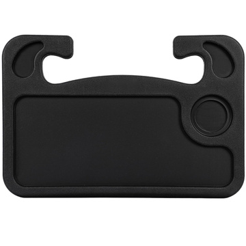 Car organizer steering wheel table tray holder laptop stand, drinks and meals Alogy black