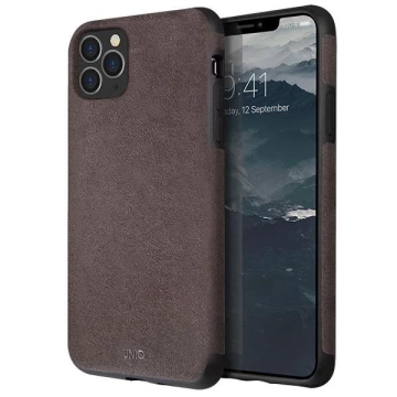 UNIQ etui Sueve iPhone 11 Pro Max tmavošedá
