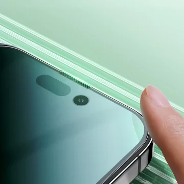 Зелене скло Joyroom Knight для iPhone 14 Plus із фільтром проти синього світла на весь екран (JR-G03)