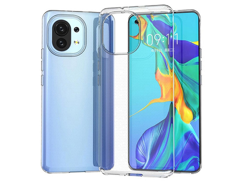 Etui silikonowe Alogy obudowa case do Xiaomi Mi 11 przezroczyste