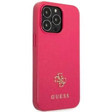 Etui Guess GUHCP13LPS4MF для iPhone 13 Pro / 13 6,1" Hardcase Saffiano 4G Small Metal Logo