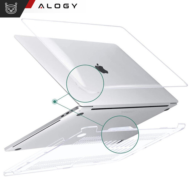 Alogy Hard Case pro Apple MacBook Air 13 M1 2021 Transparent
