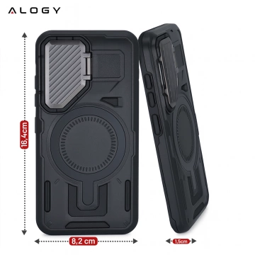 Apple iPhone 16 Pro Max Case Alogy Anti-Shock Hybrid Case for MagSafe Clear