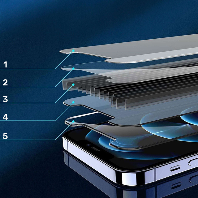 Sichtschutzglas für iPhone 13/13 Pro Anti-Spy Private Anti-Spy gehärteter, mattierter Displayschutz