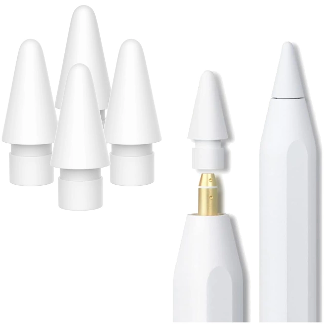 Replacement tip 4pcs. Hardness 2B for Apple Pencil 1/2 generation for iPad Air Pro Mini