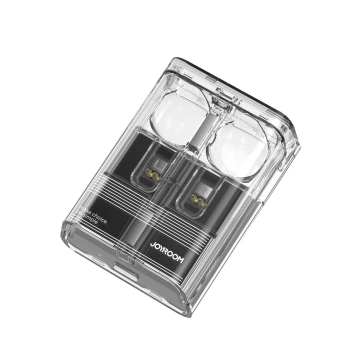 Słuchawki TWS Joyroom JR-TC1 IceLens Series LED Bluetooth 5.3 – Czarne