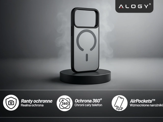Alogy 3in1 Case Pack™ - Black MagSafe Hybrid Case with 2 Tempered Glass Screen Protectors for Apple iPhone 17 Pro Max