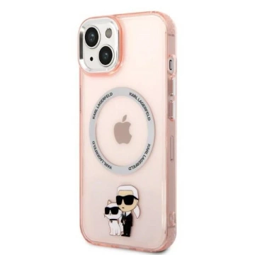 Etui Karl Lagerfeld KLHMP14SHNKCIP do iPhone 14 6,1" hardcase Iconic Karl&Choupette Magsafe