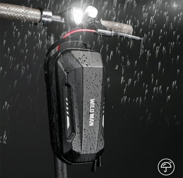 Сумка для самоката WILDMAN GD9X Plus 3L чорного кольору зі швидким зняттям