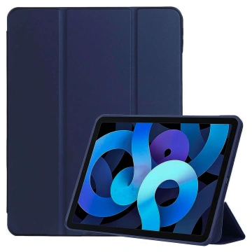 Pouzdro pro Apple iPad 10.2 9 Gen 8/7 2021/2020/2019 Smart Pencil Case Alogy TPU Kryt na tablet Navy Blue Glass