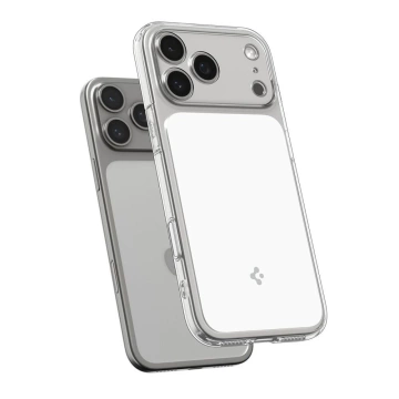 Etui do iPhone 17 Pro Spigen Ultra Hybrid ”T” Mag MagSafe Glossy White