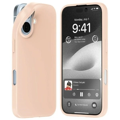 Чохол Mercury Soft для iPhone 16 6.1" Sand pink