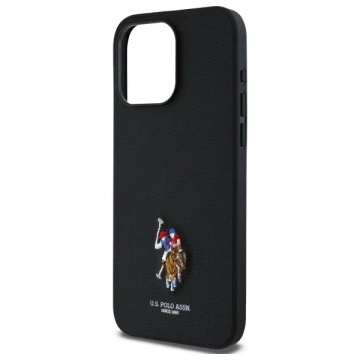 Etui do iPhone 15 Pro Max US Polo Embroidered DH Color Czarne