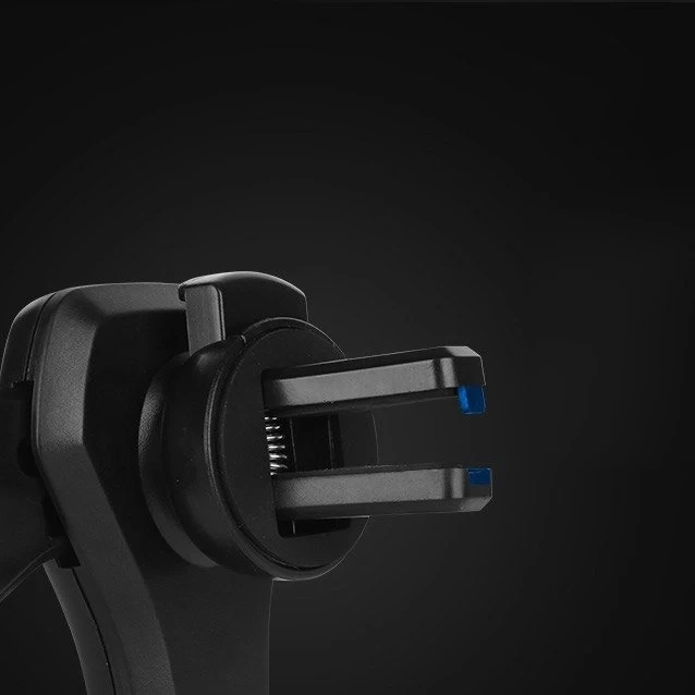 Držák do auta H01 Černý gravitační držák do auta na mřížku ventilace