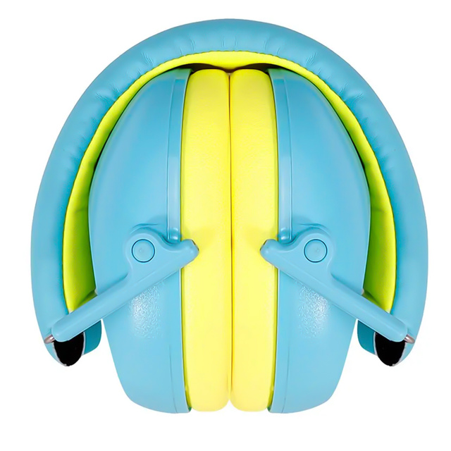 Anti-noise ear muffs for children 3 noise-dampening headphones for the plane Blue protectors