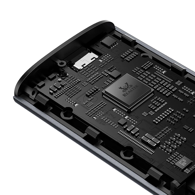 Корпус для SSD-накопичувача Baseus FlyJoy M.2 NVMe 10 Gb/s – сірий, до 8 ТБ