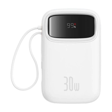 Powerbanka Baseus QPow 2 10000mAh 30W biela