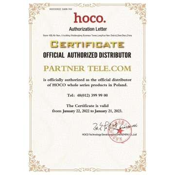 HOCO USB A 2A N2 nástenná nabíjačka, biela