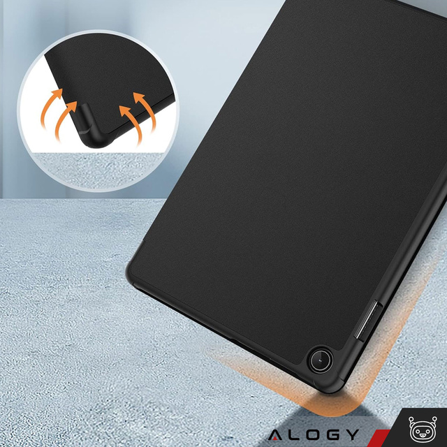 Чохол для планшета Lenovo Tab M10 3gen 3 GEN 10.1 2022 TB328FU TB328XU Housing Case Alogy Book Cover Black