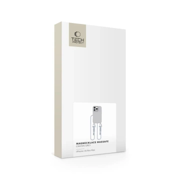 Чохол для iPhone 16 Pro Max Tech-Protect Magnecklace MagSafe Grey