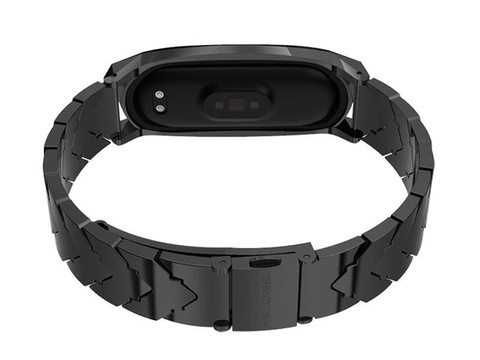 Браслет V-Style GT band Mijobs для Xiaomi Mi Band 3/4 чорний