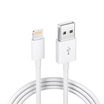 Kábel x2 set 100cm Alogy USB to Lightning kábel Biely