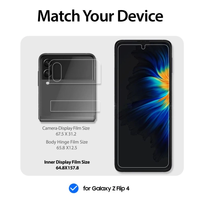 Whitestone Premium Gen Film Schutzfolie für Samsung Galaxy Z Flip 4