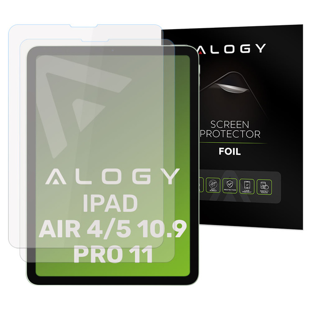 2x Folia matowa Alogy Matte Paper Screen Feel для Apple iPad Air 4/5 10.9/Pro 11